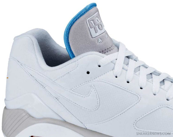 Nike Air 180 - White - Tech Grey - Bright Mandarin - Chlorine Blue | Available @ Nikestore