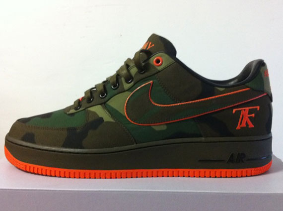 Nike Air Force 1 Bespokes Camo Gore Tex All Day 011