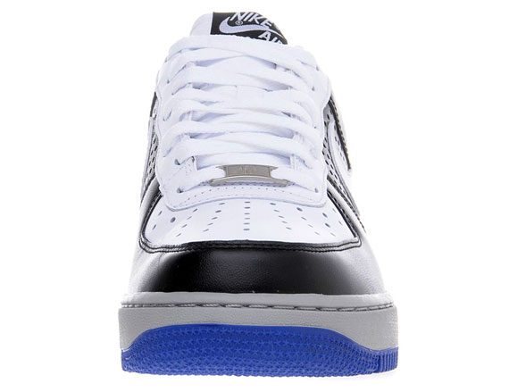 Nike Air Force 1 Low Black Perf White Blue Jd 03