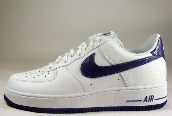 Nike Air Force 1 Low - White - Club Purple | Available - SneakerNews.com