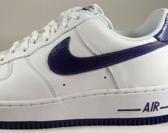 Nike Air Force 1 Low – White – Club Purple | Available