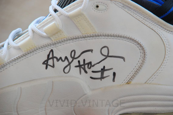 Nike Air Max Penny 1 Game Worn Autographed 06