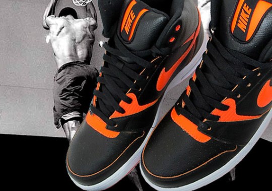 Nike Air Phenom Premium – Black – Total Orange