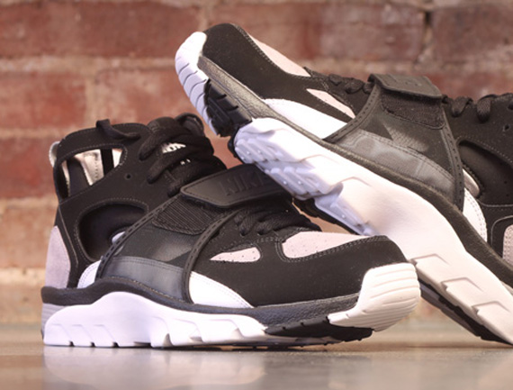 Nike Air Trainer Huarache – Black – White | Available