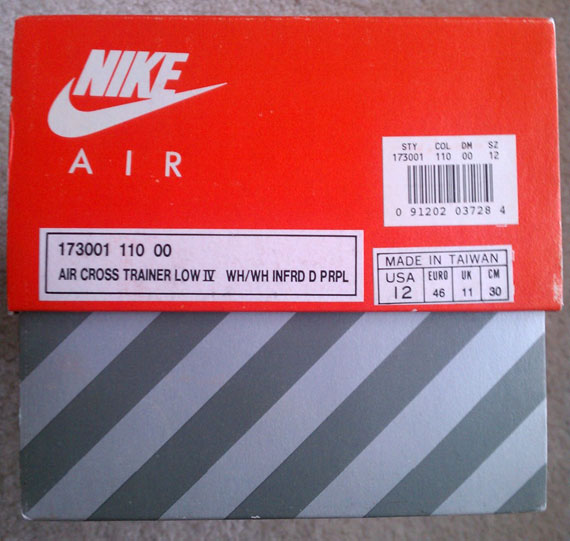 Nike Air Trainer Low Original Pair White Infrared Ebay 04