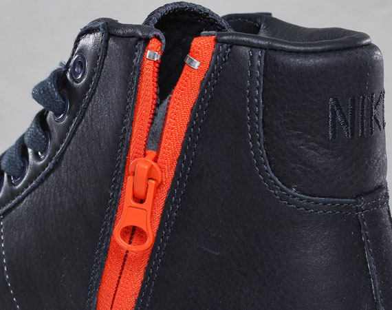 Nike Blazer Mid AB TZ - Dark Obsidian - Safety Orange