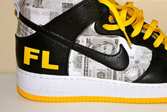 Livestrong x Nike Dunk High 'FLOM' Force 1 - SneakerNews.com