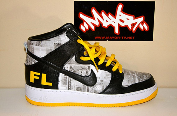 nike dunk high flom force 1 2