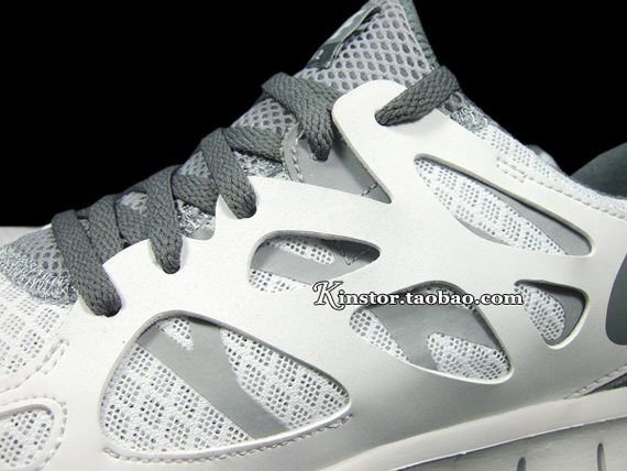 Nike Free Run 2 White Medium Grey 2011 05