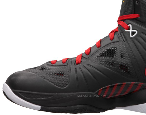 Nike Lebron 8 Ps Black Sport Red White Release Info 06