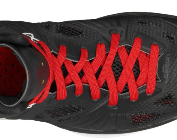 Nike Lebron 8 Ps Black Sport Red White Release Info 09