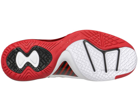 Nike Lebron 8 Ps White Black Sport Red Release Info 03