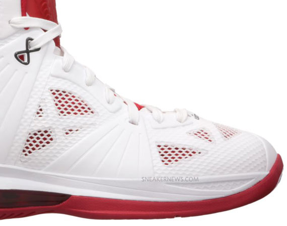 Nike Lebron 8 Ps White Black Sport Red Release Info 05