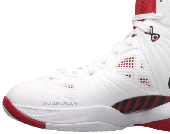 Nike Lebron 8 Ps White Black Sport Red Release Info 09