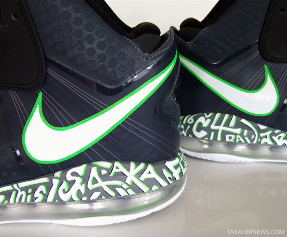 Nike LeBron 8 V/2 'Dunkman' Custom by Conor Burns