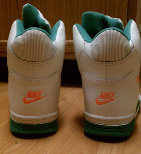 Nike Quantam Force Ii High White Clockwork Orange Bright Green 04