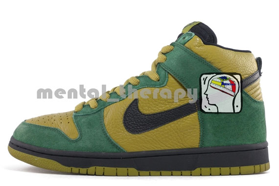 Nike SB Dunk High Hulk Leather Sample on eBay SneakerNews