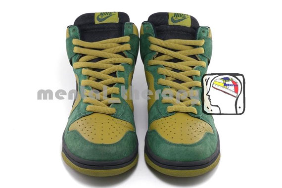 Nike Sb Dunk High Hulk Leather Sample 06