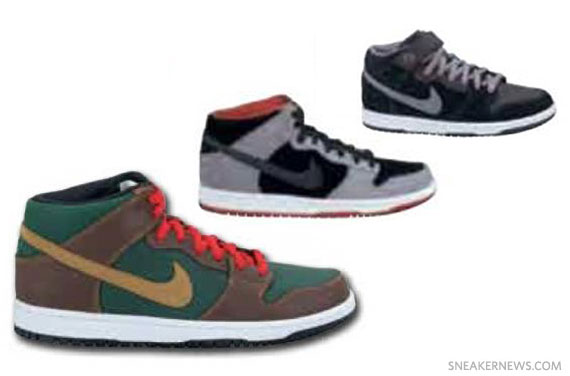 Nike Sb Dunk Mid Holiday 2011 Preview