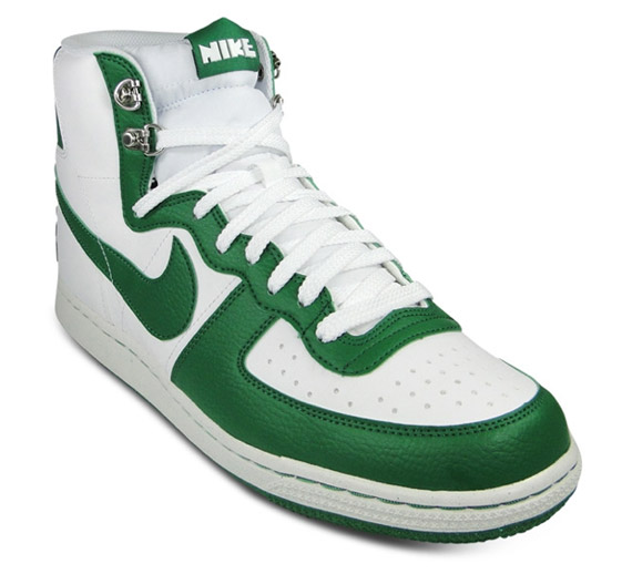 Nike Terminator High Basic - White - Pine Green - SneakerNews.com