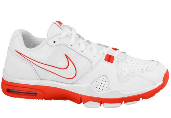 Nike Trainer 1.2 Low White Chili Red 01
