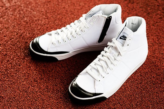 Arthur Conan Doyle confirmar cruzar Nike Blazer Mid AB - White + Black - Canvas Pack - SneakerNews.com