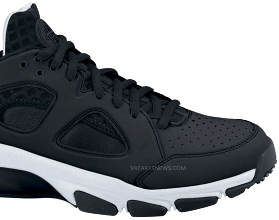 Nike Zoom Huarache Tr Low Black White 03