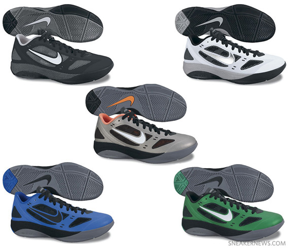 Nike Zoom Hyperfuse 2011 Low - Holiday 2011 Colorways