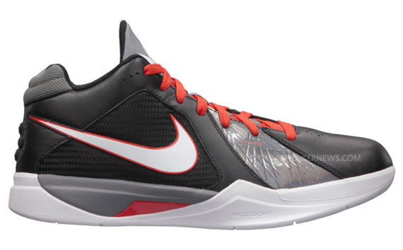 Nike Zoom Kd Iii Black Red White Summer 2011 Preview 01