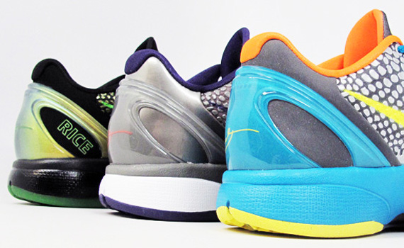 Nike Zoom Kobe VI – Three Colorways Releasing 3/5 @ 21 Mercer