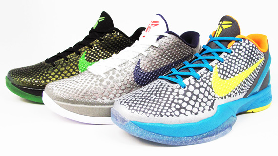 nike zoom kobe vi three colorways 21 mercer 3 5 07