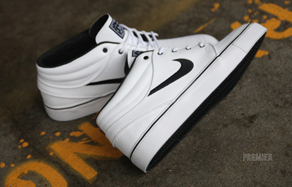 Nike SB Zoom Stefan Janoski Mid QS - White - Black | Available