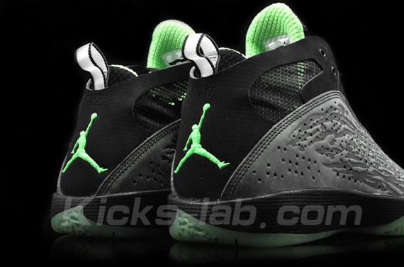 Air Jordan 2011 Grey Black Electric Green 06