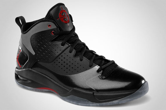 Air Jordan Fly Wade Black Varsity Red Dark Grey 01