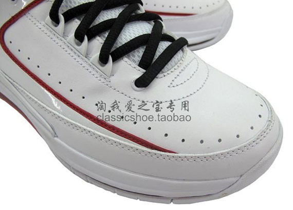 Air Jordan II Max - White - Black - Varsity Red - New Detailed Images ...