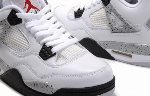 Air Jordan IV – White – Cement – 2012 Retro