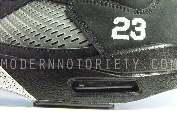 NIKE AIR jordan Thunder 4 RETRO LASER BLACK GUM 26.5cm Black Metallic Silver Fall 2011 02