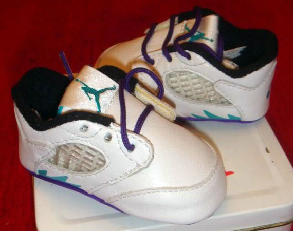 Air Jordan V Baby Grapes – OG Pair on eBay