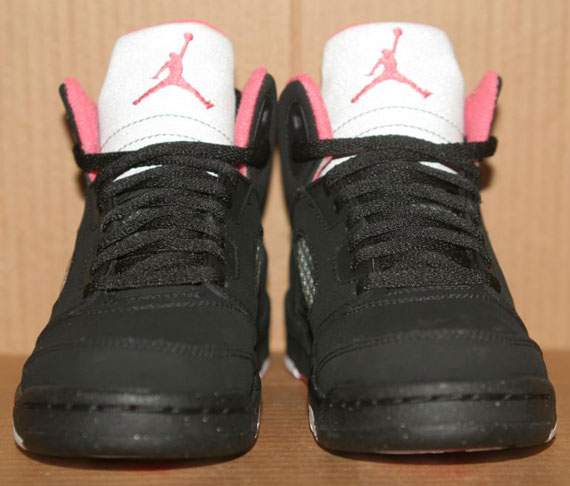 Air Jordan V Ps Black Pink White Sample 02
