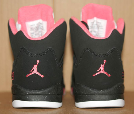 Air Jordan V Ps Black Pink White Sample 07
