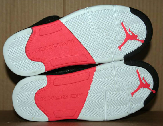 Air Jordan V Ps Black Pink White Sample 10