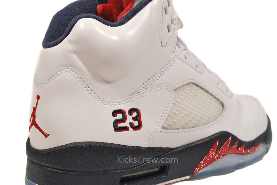 Air Jordan V Retro - White - Midnight Navy | New Images