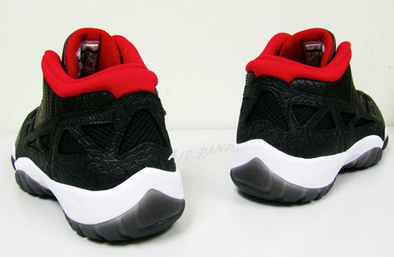 Air Big jordan Xi Ie Low Black Varsity Red Air Randy 05