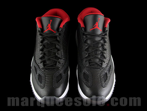 Air Jordan XI IE Low – Black – Varsity Red | 2011 Retro