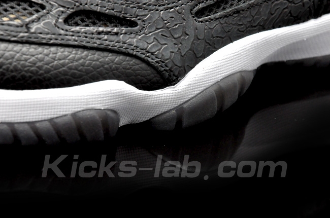 Air Jordan Xi Low Ie Black Varsity Red White 2011 8