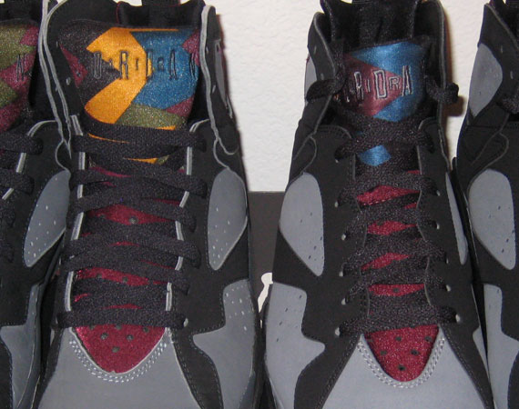 Air Jordan VII ‘Bordeaux’ – Original vs. 2011 Retro Comparison