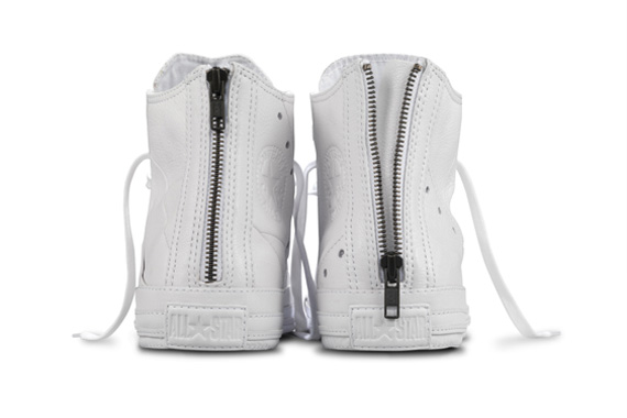 Converse All Star Leather Jacket Schott White 02