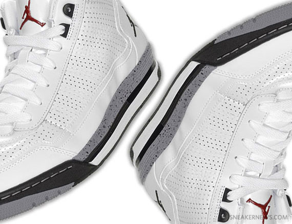 Air Jordan C Series - White - Black - Cement Grey