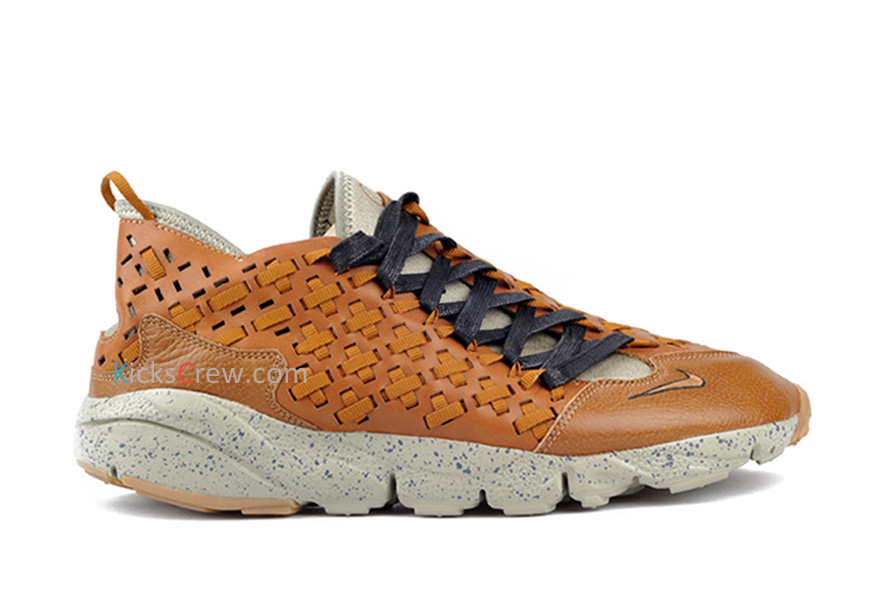 Nike Air Footscape Woven Motion Black Cat Hazelnut Grit Black 2