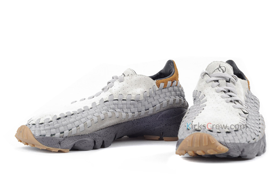 Nike Air Footscape Woven Motion Black Cat Pack White Grey 1